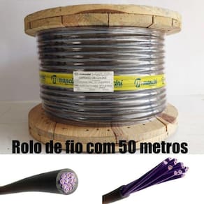 Cabo Áudio Multicabos 12P X 24Awg Mancini - 50 Metros
