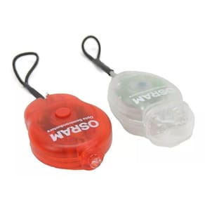 Kit 2 Luz Segurança Bicicleta Osram LED Bike Par
