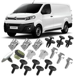 Kit Grampos Presilhas Parafusos Buchas Parabarro Jumpy 2018 2019 2020 2021 2022 2023