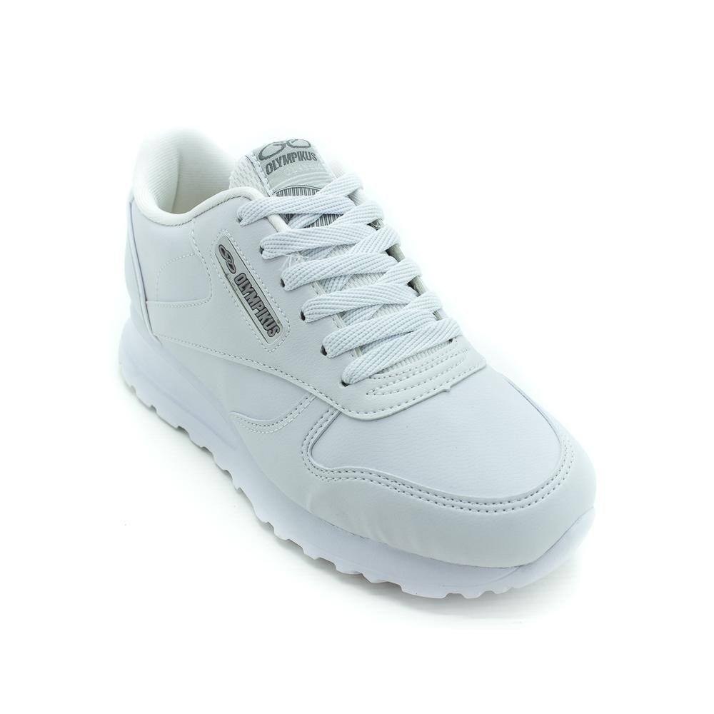Tênis Masculino Olympikus Jogging 100 - Branco