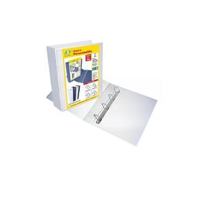 Fichario 4 Argolas Branco Opaco A4 4750 Acp