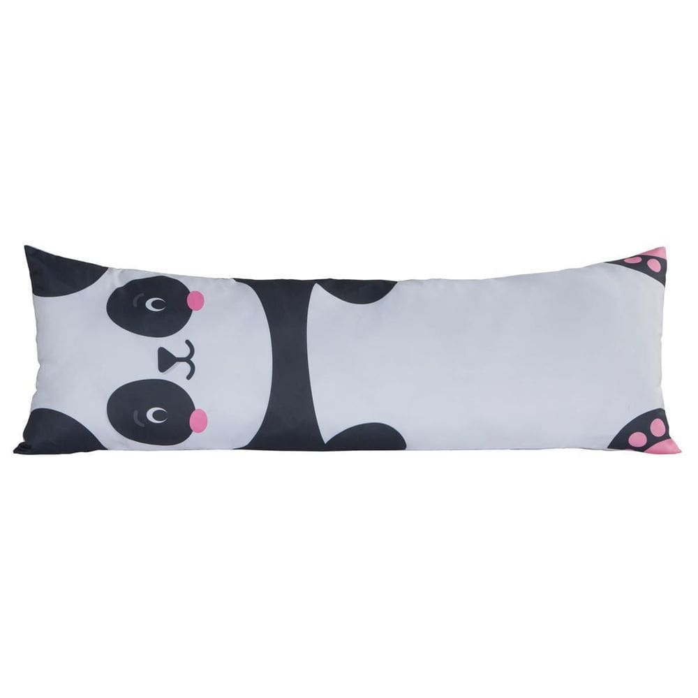 Capa Travesseiro De Corpo Gigante 1,45 X 0,45 Fronha Panda