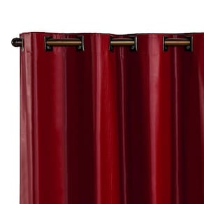 Cortina Blackout Pvc Corta 100 % A Luz 2,80 X 1,60 Vermelha