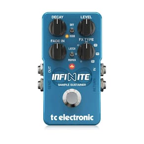 Pedal De Guitarra Infinite Sample Sustainer Da Tc Electronic