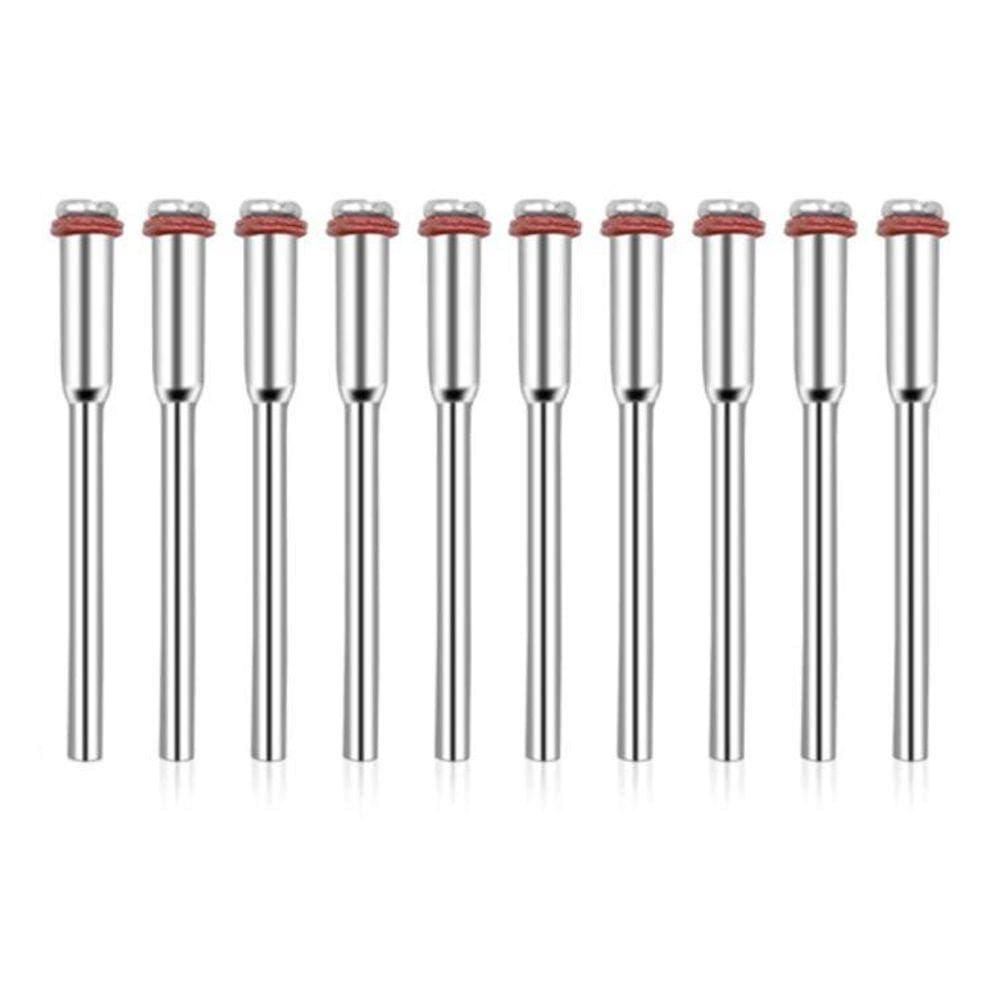 10 Pino Eixinho Haste Suporte Para Disco Micro Retifica Eixo