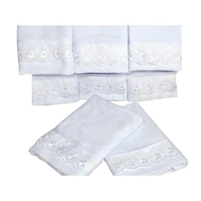 Kit Pano De Pratos Com 8 Peças - Helena