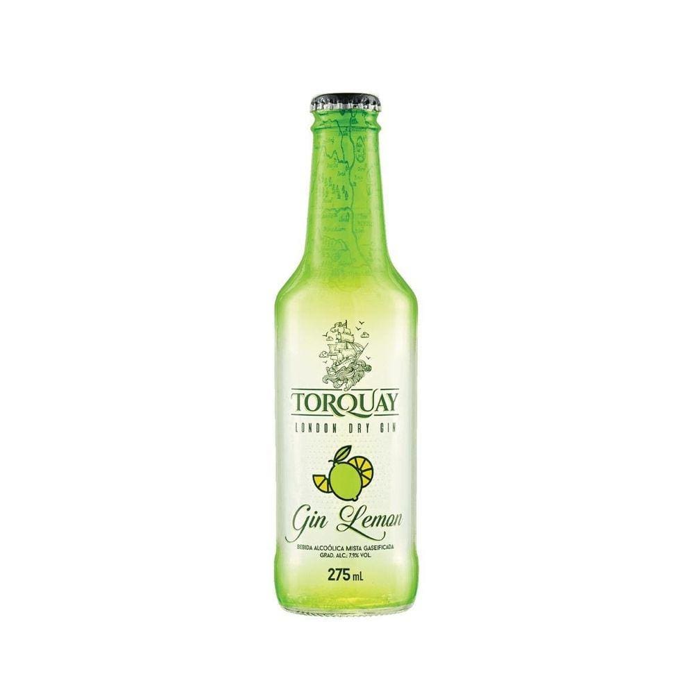Gin Tônica Lemon 275ml - Pronto para Beber - 4,9% de Álcool