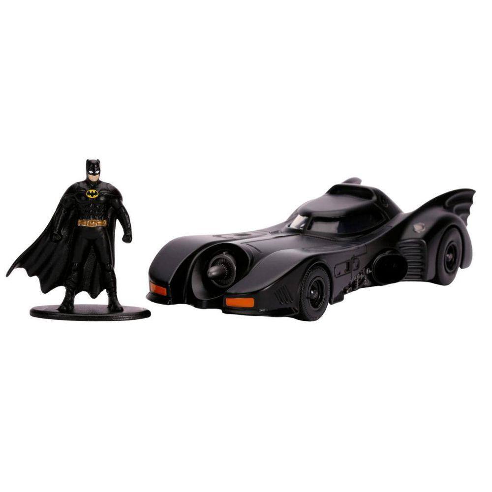 Miniatura Batmóvel 1/32 1989 Com Boneco - Jada Toys