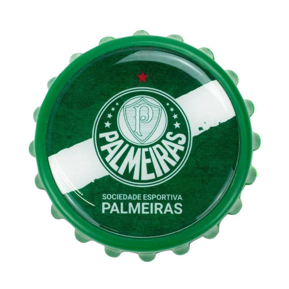 Abridor De Garrafa Com Ímã Palmeiras Oficial - Mileno