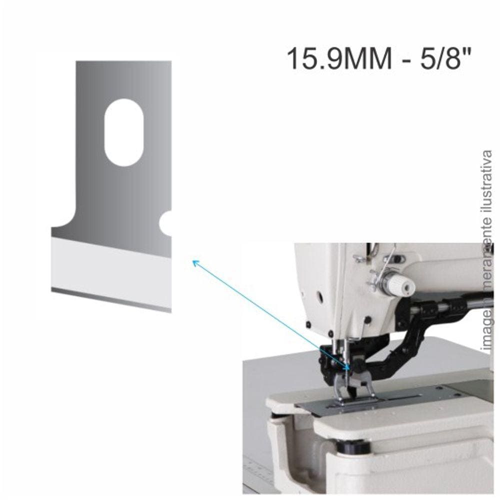 FACA NAVALHA CASEAR PARA ABRIR A CASA DA CASEADEIRA RETO - 16MM OU 5/8&quot;