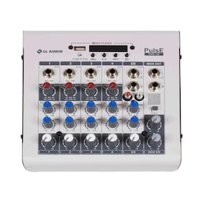 Mesa De Som Mixer Ll Audio Pulse 602 6 Canais C/Media Player