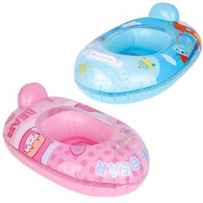 Boia Bebe Boia Bote com Assendo Fralda Infantil Piscina Diversão e Segurança