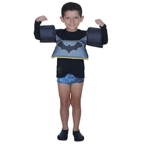 Colete Salva Vidas Infantil Boia Braço Até 25Kg Batman Praia