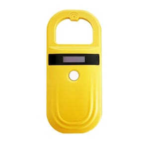Leitor De Microchip Animal Display Lcd Amarelo