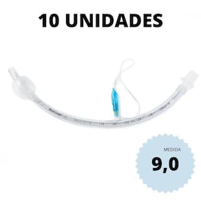 Sonda Endotraqueal Com Balão 9,0 10 Unidades Well Lead