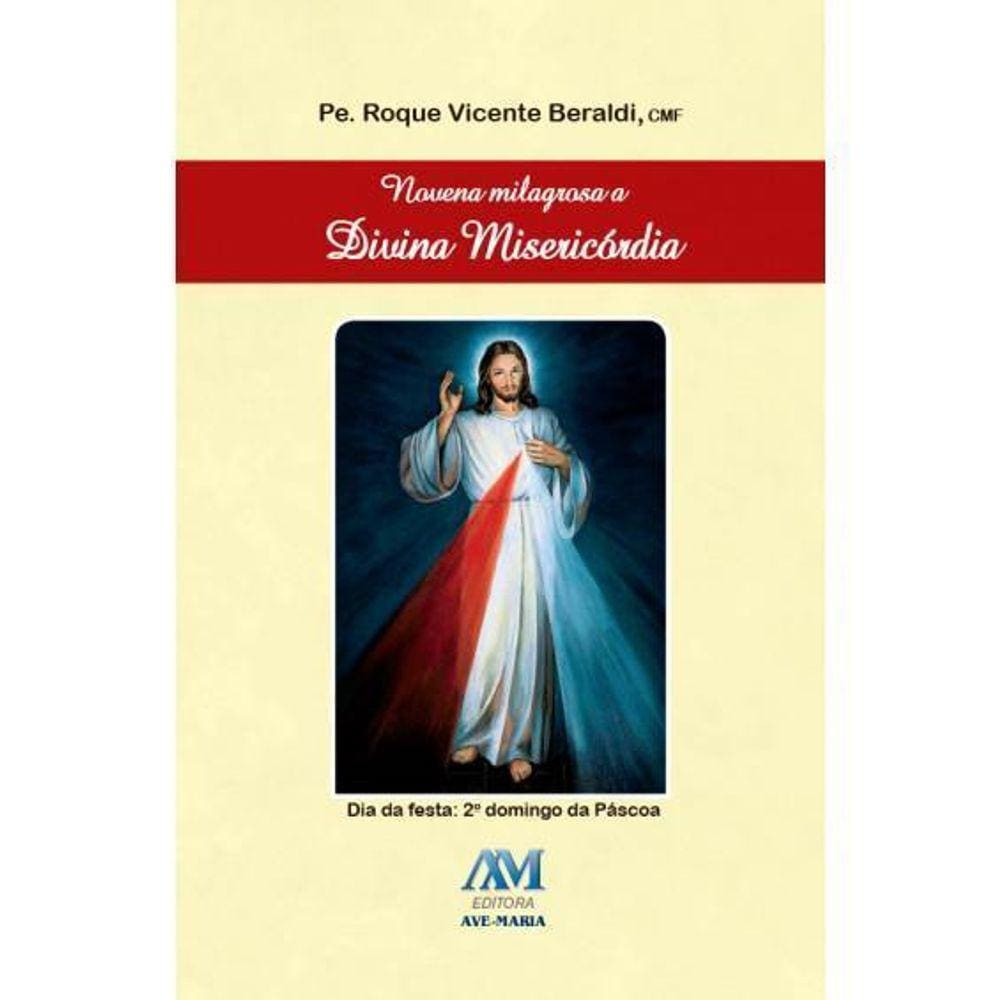 Livro Novena Milagrosa A Divina Misericórdia Ave-Maria