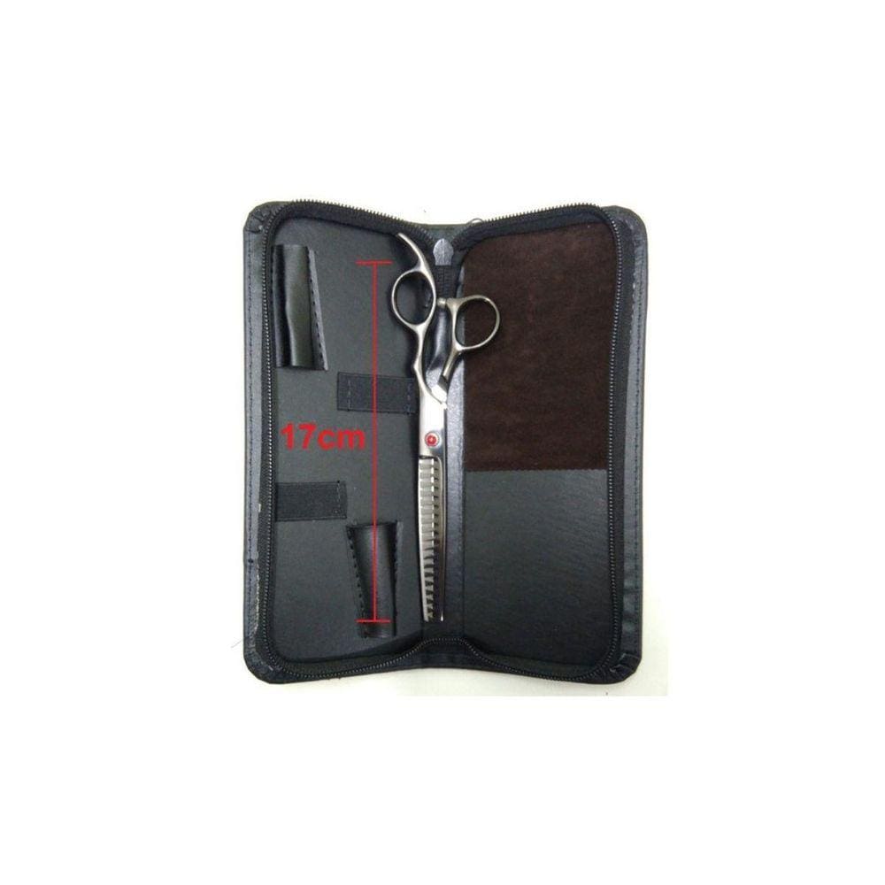 Tesoura Pet/Cabeleireiro Tubarão 6,5 Polegadas 17 Cm Preto