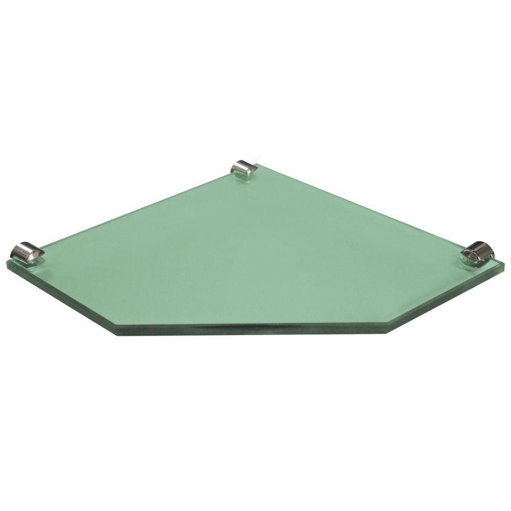 Prateleira De Canto Sextavado Verde