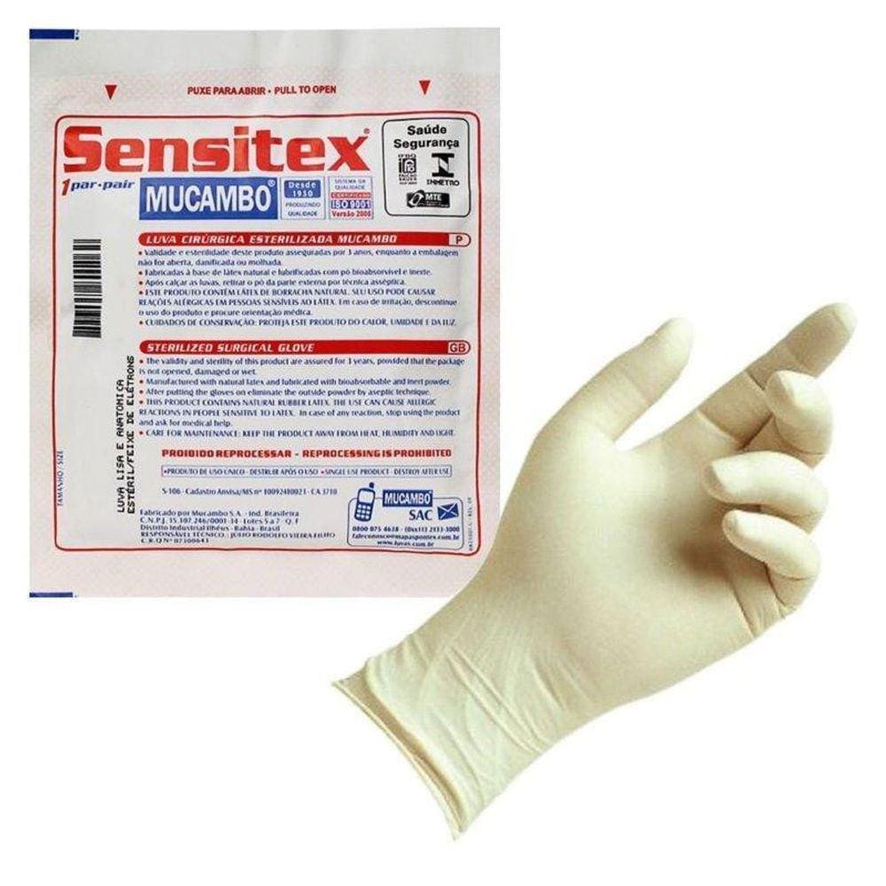 Luva 8,0 Sensitex - Mucambo