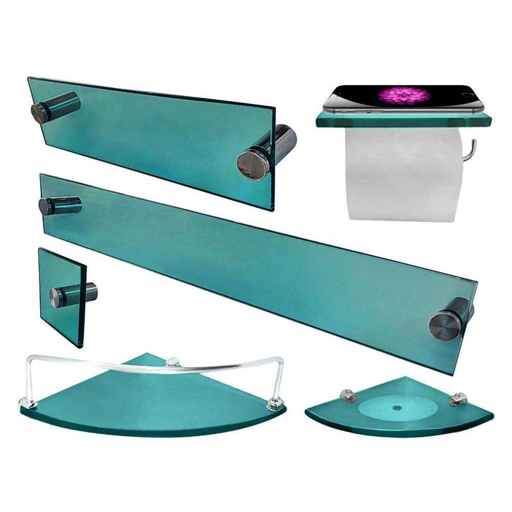 Kit Para Banheiro Premium 2 Verde