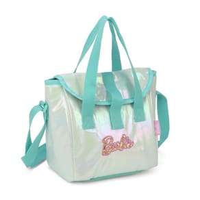 Lancheira Térmica Juvenil Barbie Metalizada Verde Luxcel