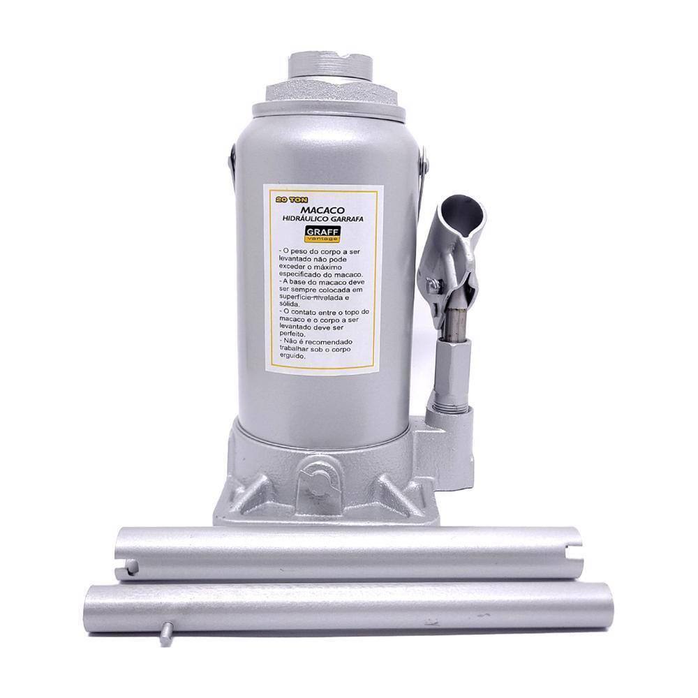 Macaco Hidraulico Garrafa 20T 565,0008 - Graff Vantage