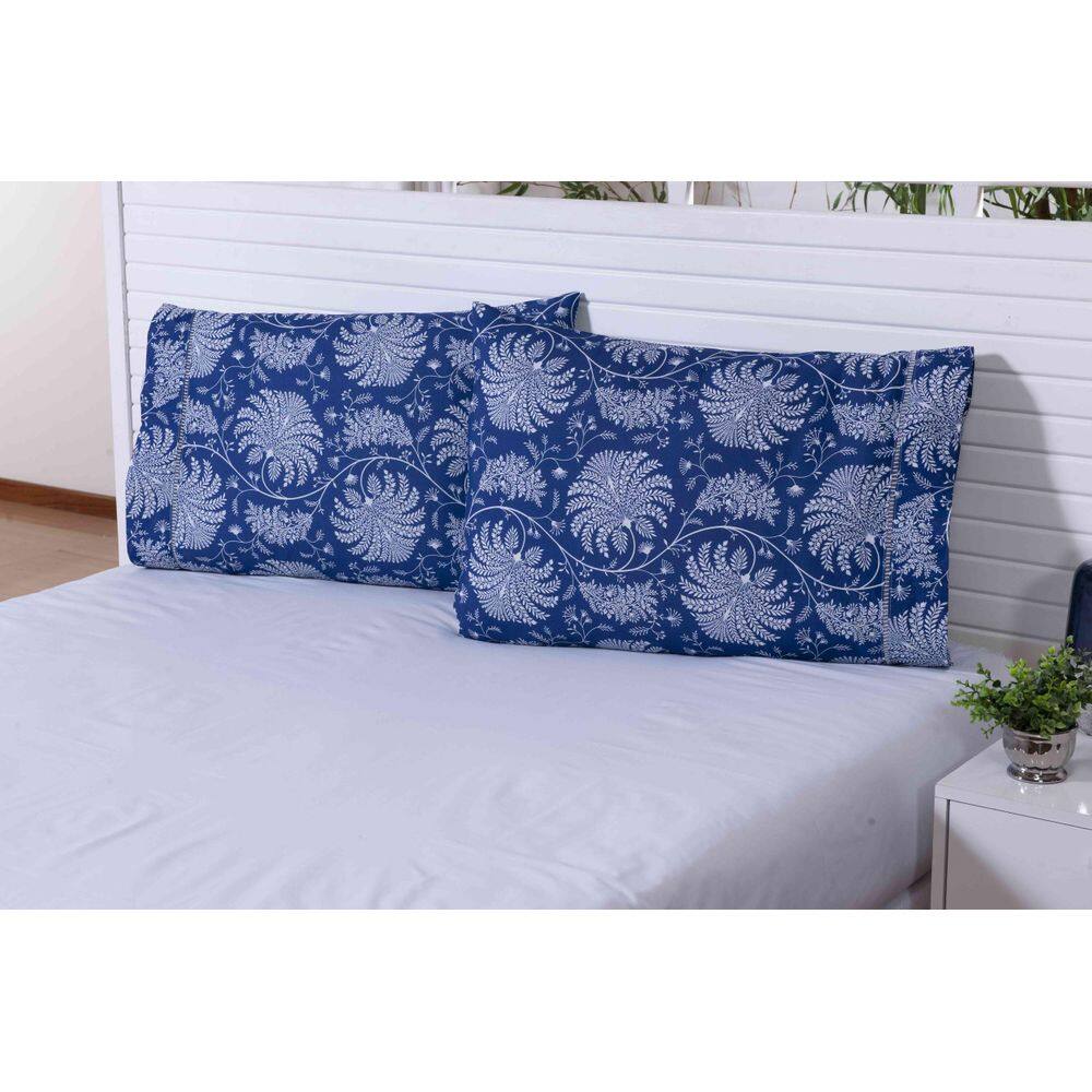 Jogo Lençol 3 Peças Cama Viúva Percal 150 Fios 002