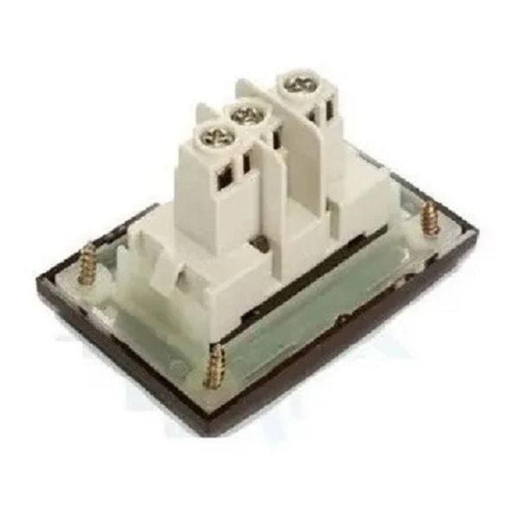 10 Pç Tomada P/Moveis Margirius 2P+T Preta 10A 250V Nbr14136