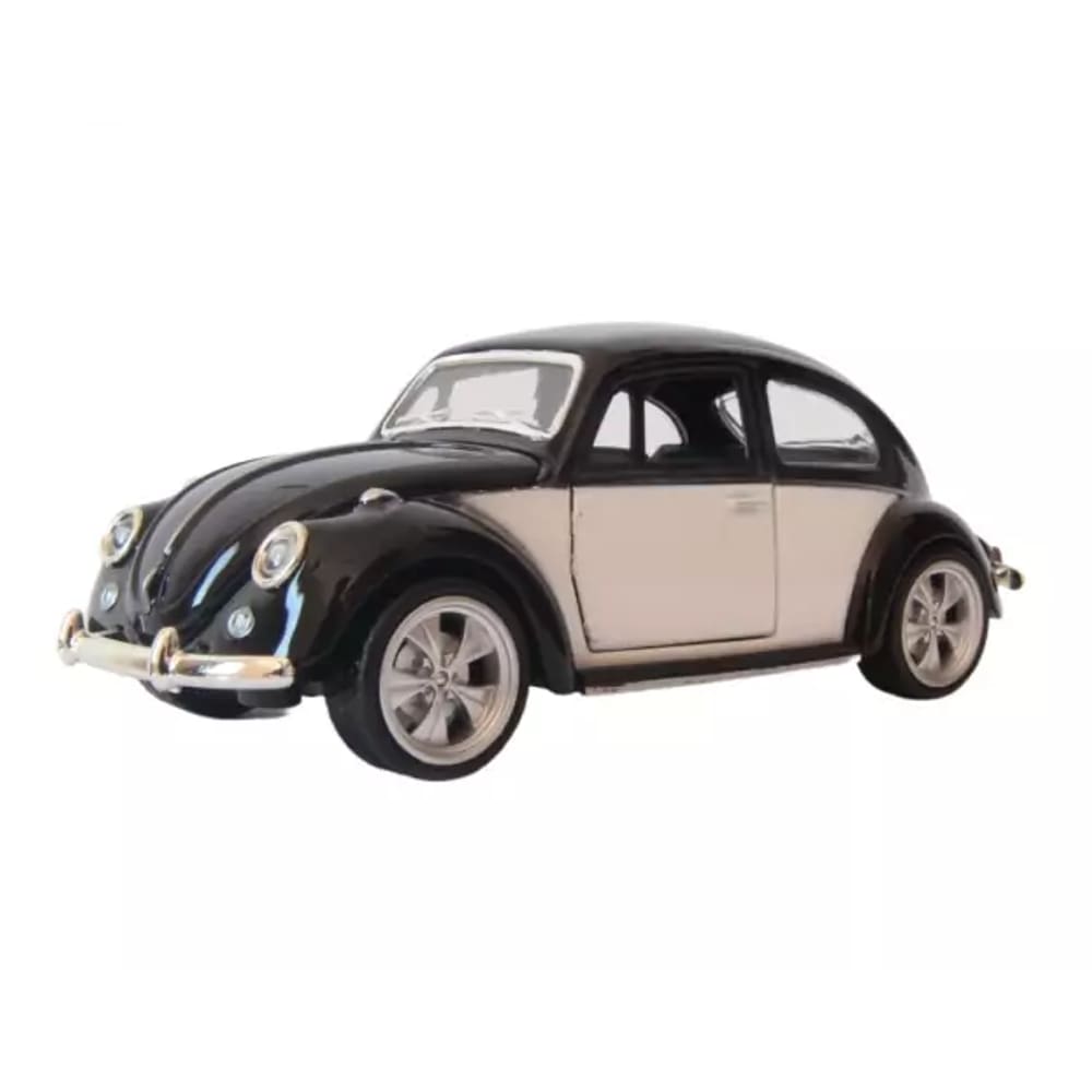 Fusca Beetle Bicolor C/ Rodas Esportivas 1:32 Pretobras