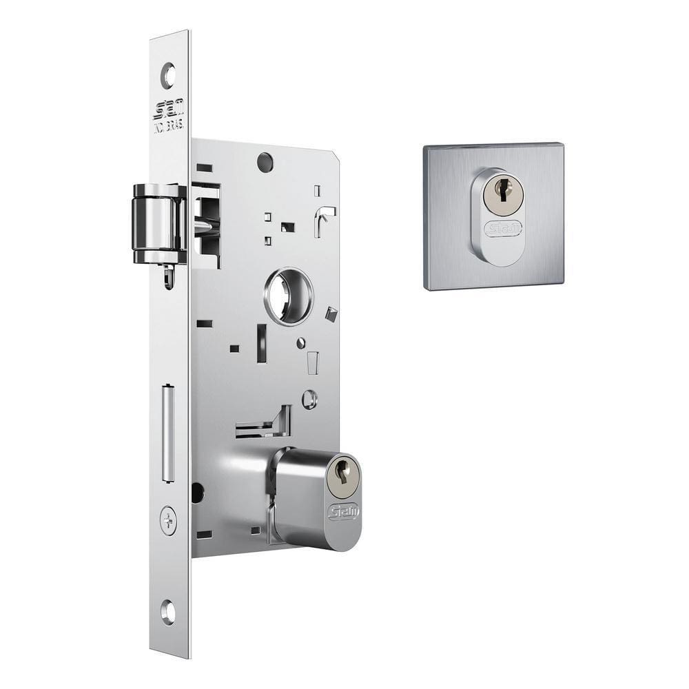 Fechadura Stam 803 Rolete Pivotante Inox