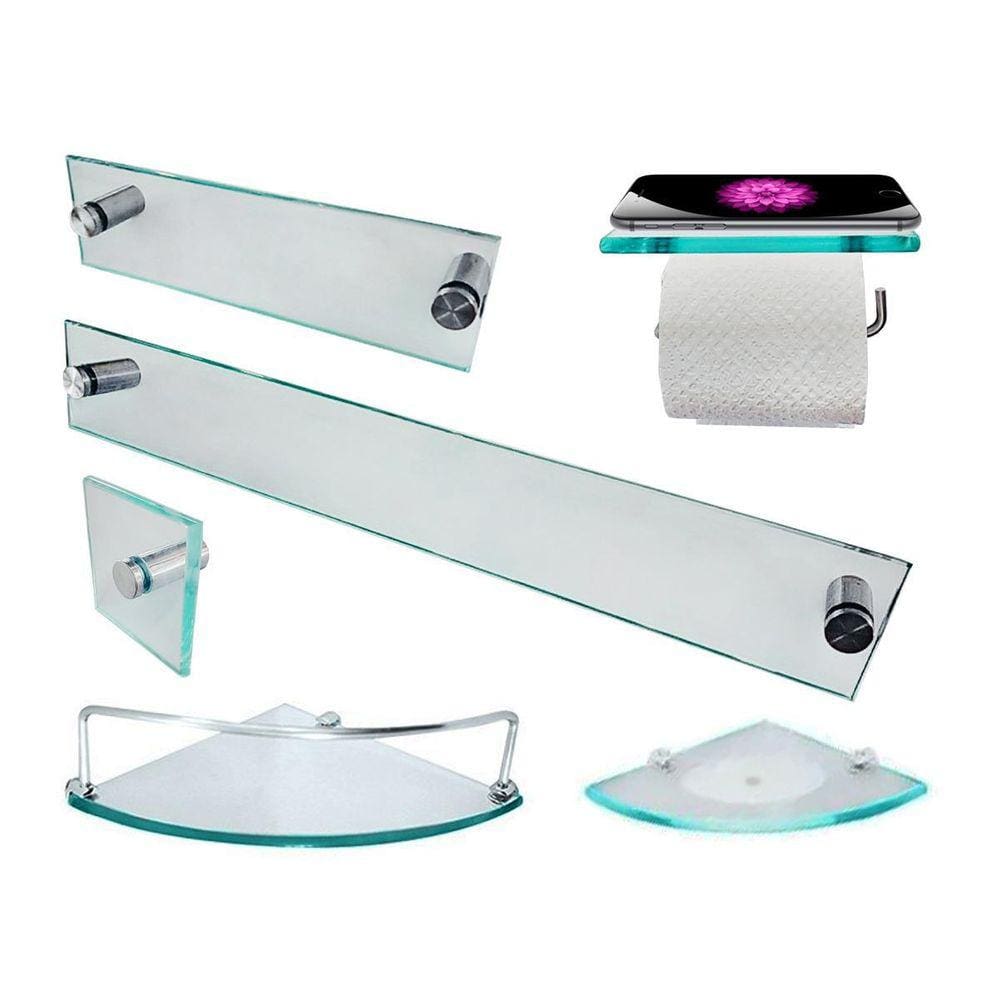 Kit Para Banheiro Premium 2 Incolor