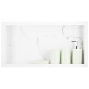 Nicho Porcelanato 61cm x 31cm - Alumínio Eletrostático