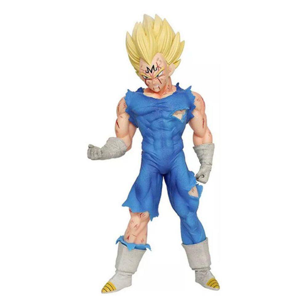 Vegeta Majin Dragon Ball Z – Figurine Statue Majin Vegeta Super Saiyan – Bandai Banpresto History Box Vol.12 – Avec Boîte – 20 cm / 7.9 in - Collection