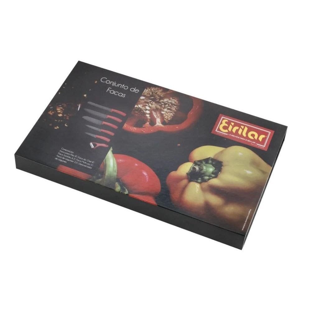 Conjunto De Facas 6 Peças Black - Eirilar