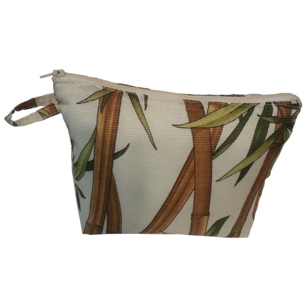 Necessaire Tecido Bambu