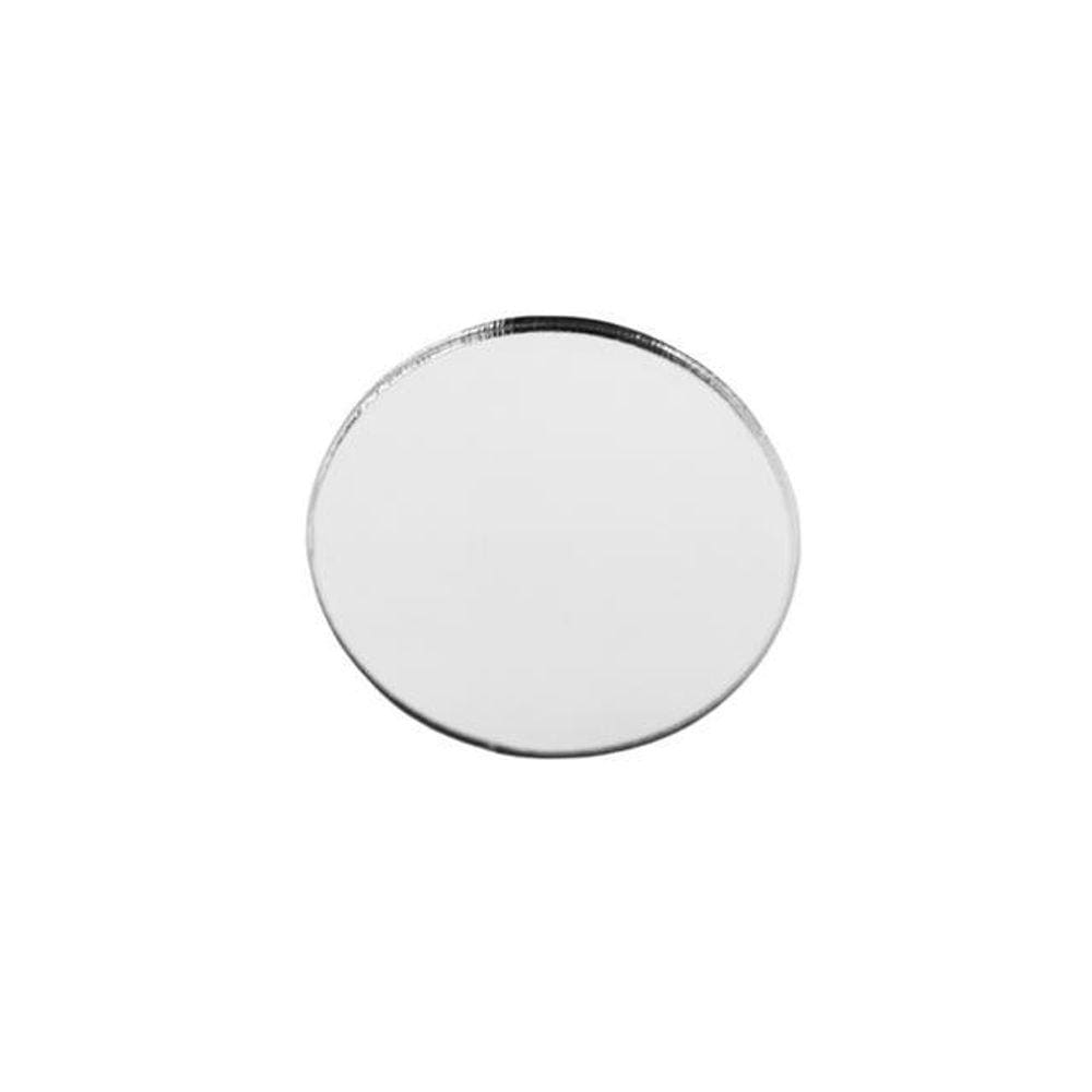 Base Espelhada Redonda Artesanato Biscuit 5Cm Kit 50 Peças
