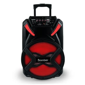 Alto-Falante Bomber Papao 510 Portátil C Bluetooth 110V/220V