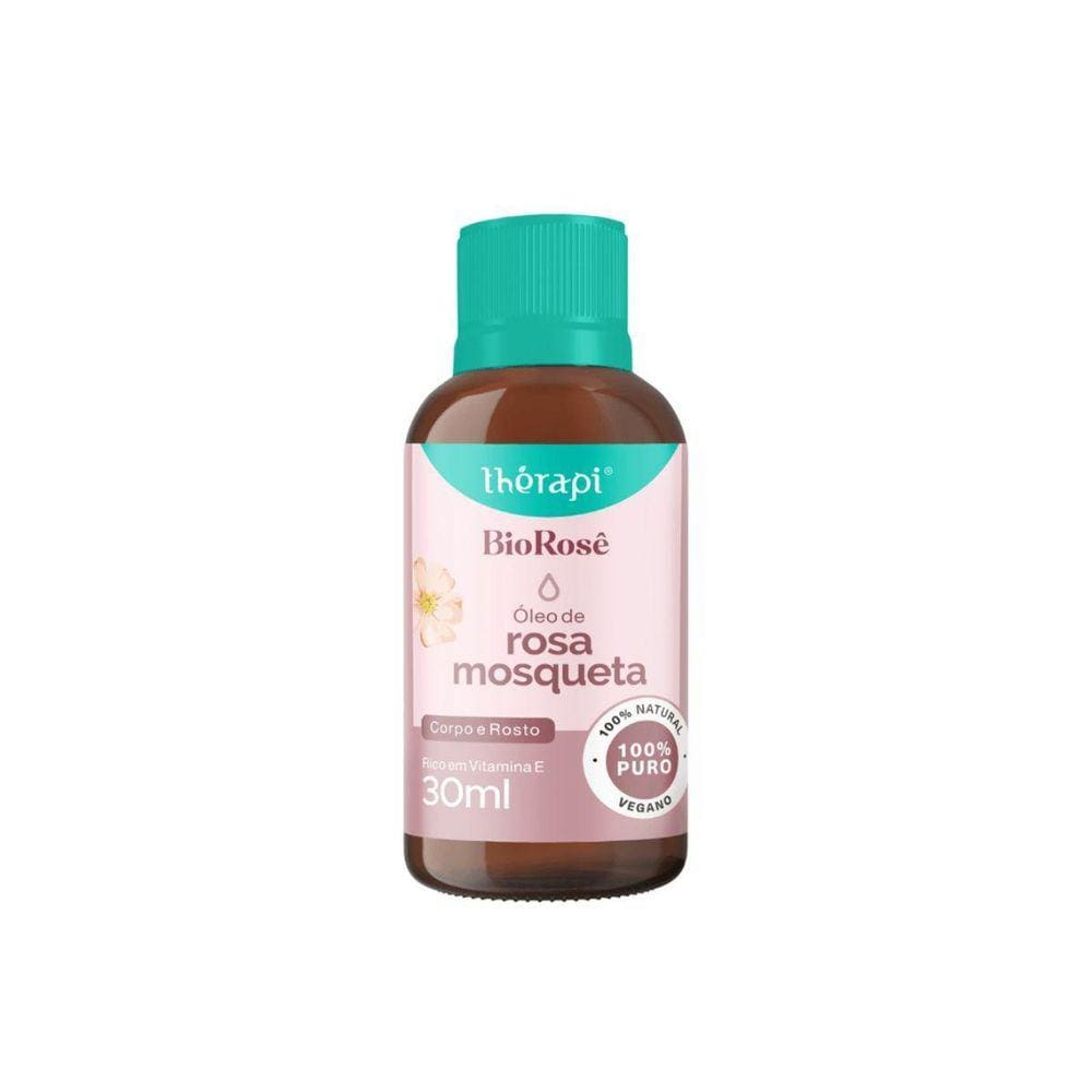 Óleo de Rosa Mosqueta 30ml Therapi Biorose+ Vitamina E