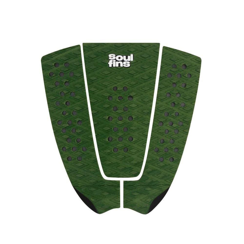Deck Surf Antiderrapante - Soul Fins Pró Verde Musgo 25