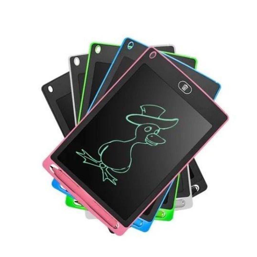 Kit 6 Lousa Mágica 10 Tablet LCD - Verde