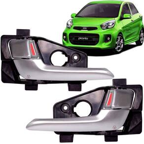 Puxador Kia Picanto 1.0 Traseiro Cinza