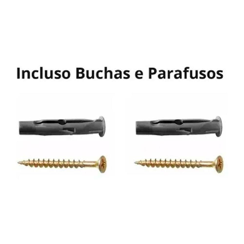 Prateleira Nicho Banheiro Maquiagem Perfume Design Preto