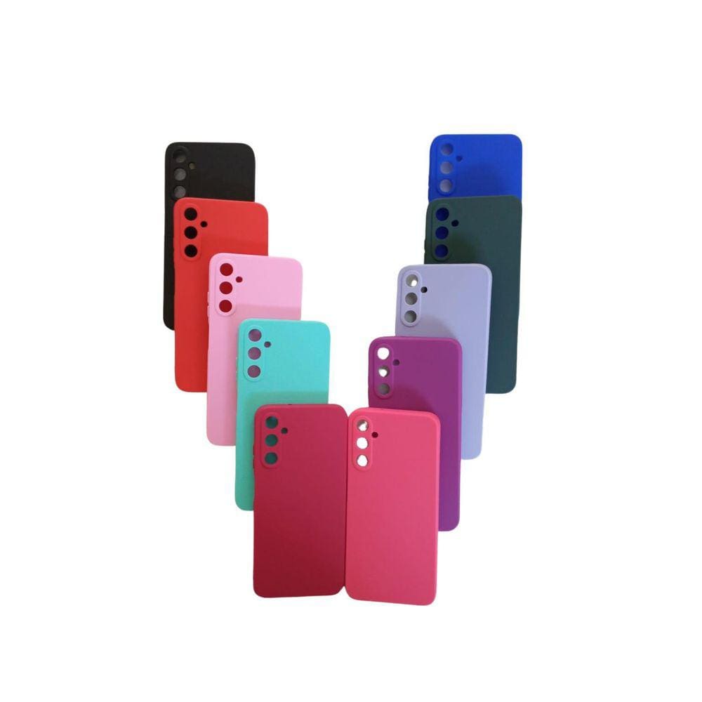 Capa Samsung A05s Veludo + Película - Verde