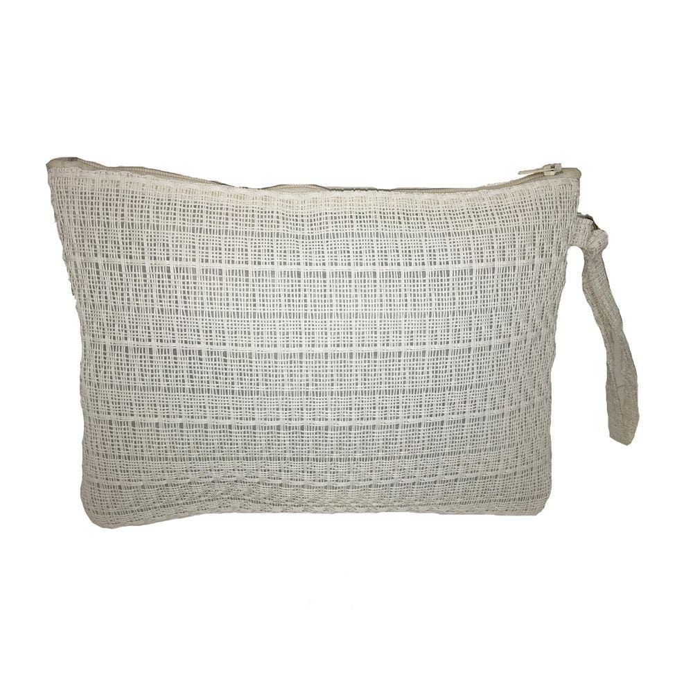 Necessaire Tela Cru Com Alça
