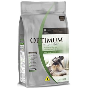 Ração Optimum Cães Adultos Raças P E Minis Frango Arroz 1Kg