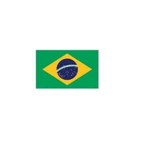 Kit Tatuagem Temporária Pequena Patriota Bandeira Brasil