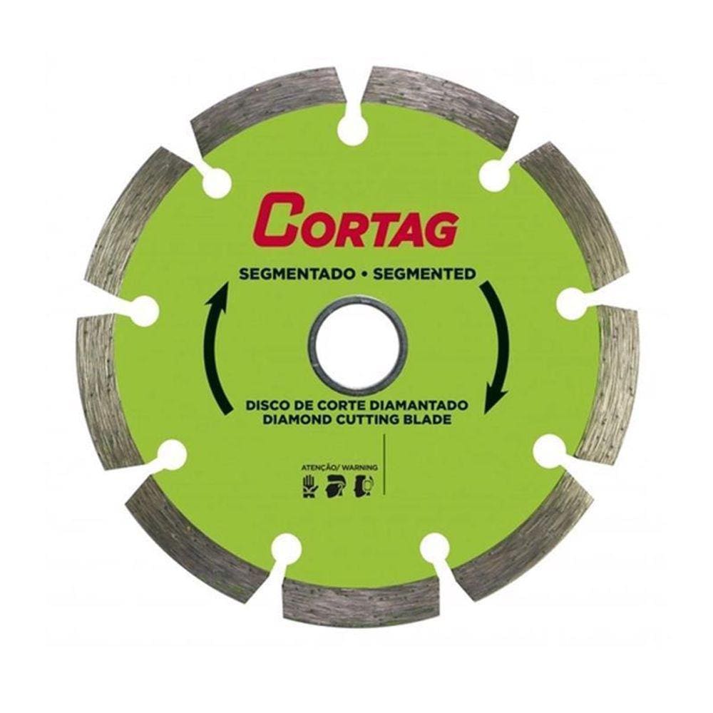 Disco Diamantado Segmentado 125Mm - Cortag
