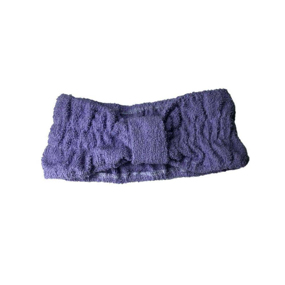 Faixa De Cabelo Lilás Com Amarrio/Elástico