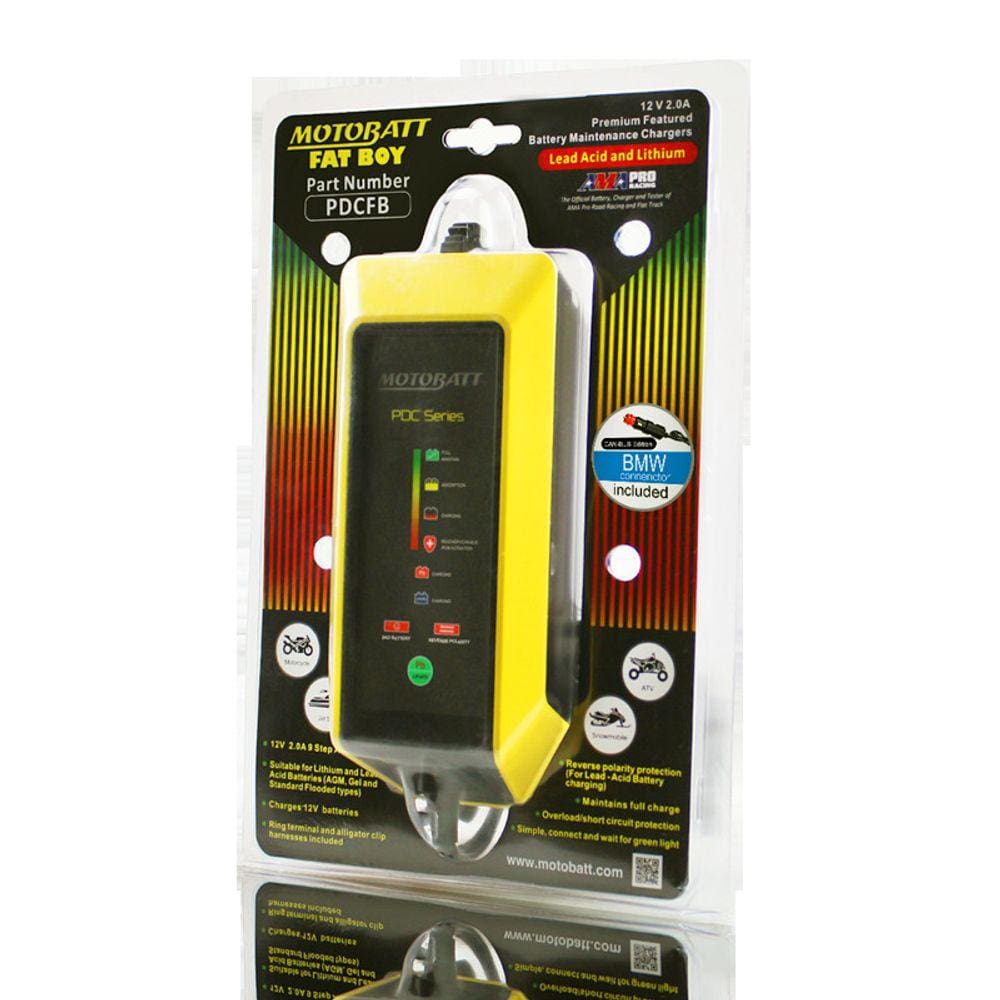 Carregador De Bateria Lithium Fat Boy Pdcfb