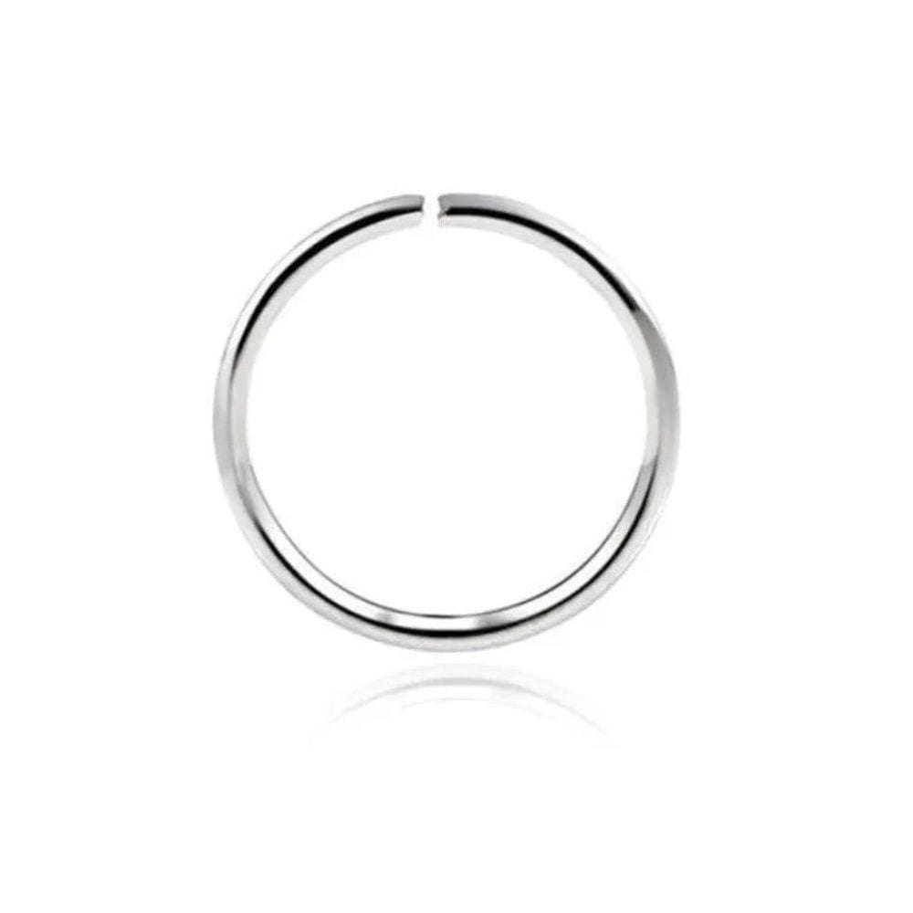 Piercing Argola Aço Inox 10Mm Nariz